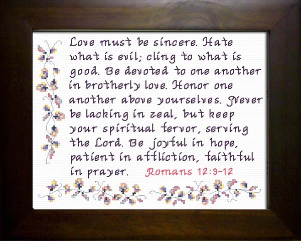 Love Is - Romans 12:9-12